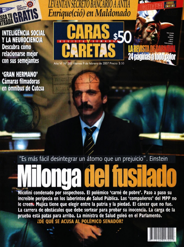 CARAS Y CARETAS del 09/02/2007